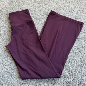 Athleta Elation Flare Pant Eggplant Blue Color Size Extra Small